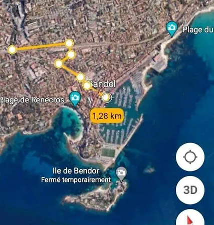 Ideally Located Nice Seaview Private Parking 公寓 邦多勒